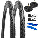 2本セット,700 38c タイヤ,700 38c 40-622 自転車タイヤ+ 700x35/43c チューブ 米式バルブ48mm +リムテープ+タイヤレバ,Y-1134