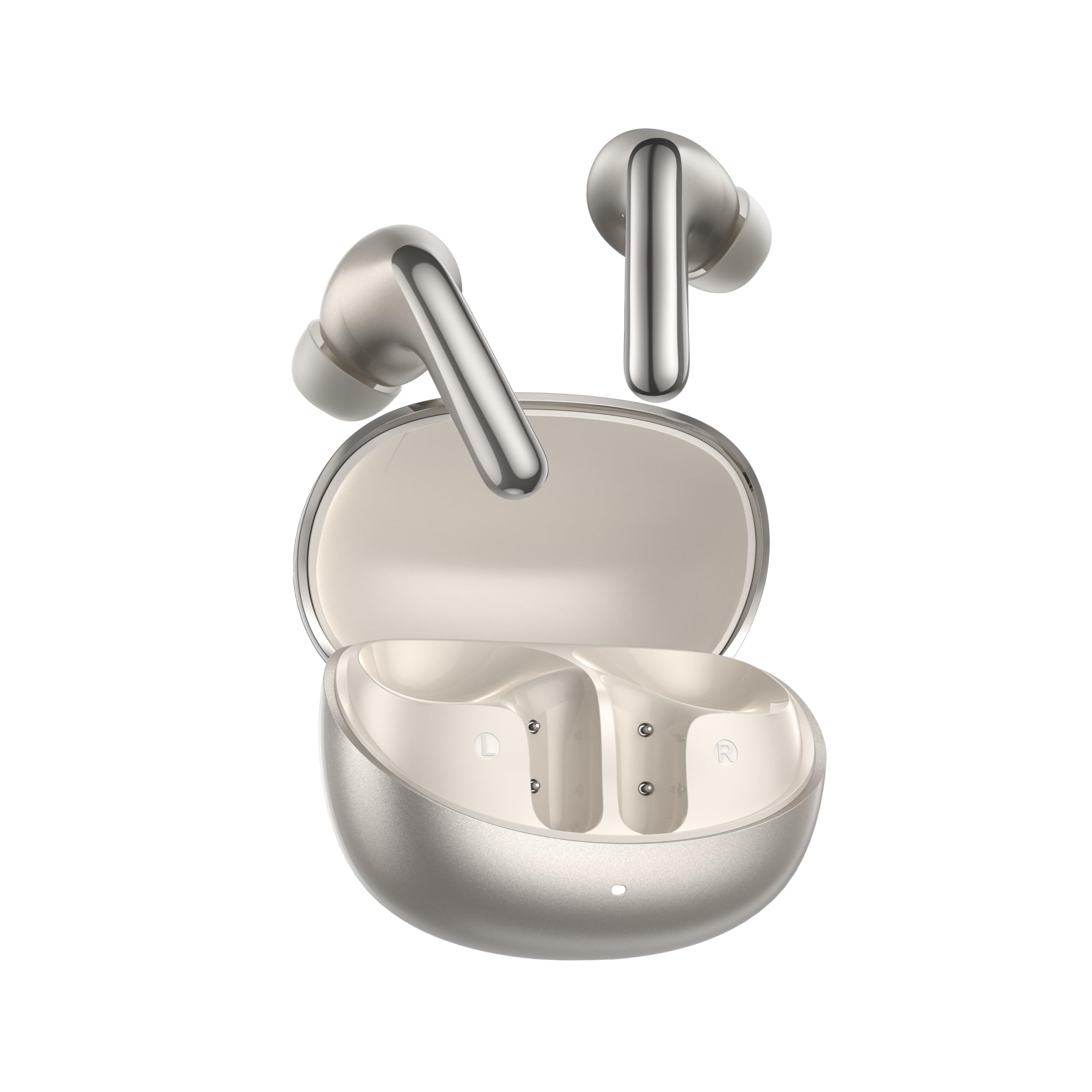QCY MeloBuds N60 ワイヤレスイヤホン 56dB ノイズキャンセリング デュアルド ドライバー LDAC対応イヤフォン Bluetooth6.0 外音取り込みモード 装着検出機能 マルチポイント接続 クリアな通話 最大45時間再生 専用アプリ konanonline-10399853 湖南オンライン パッケージ画像