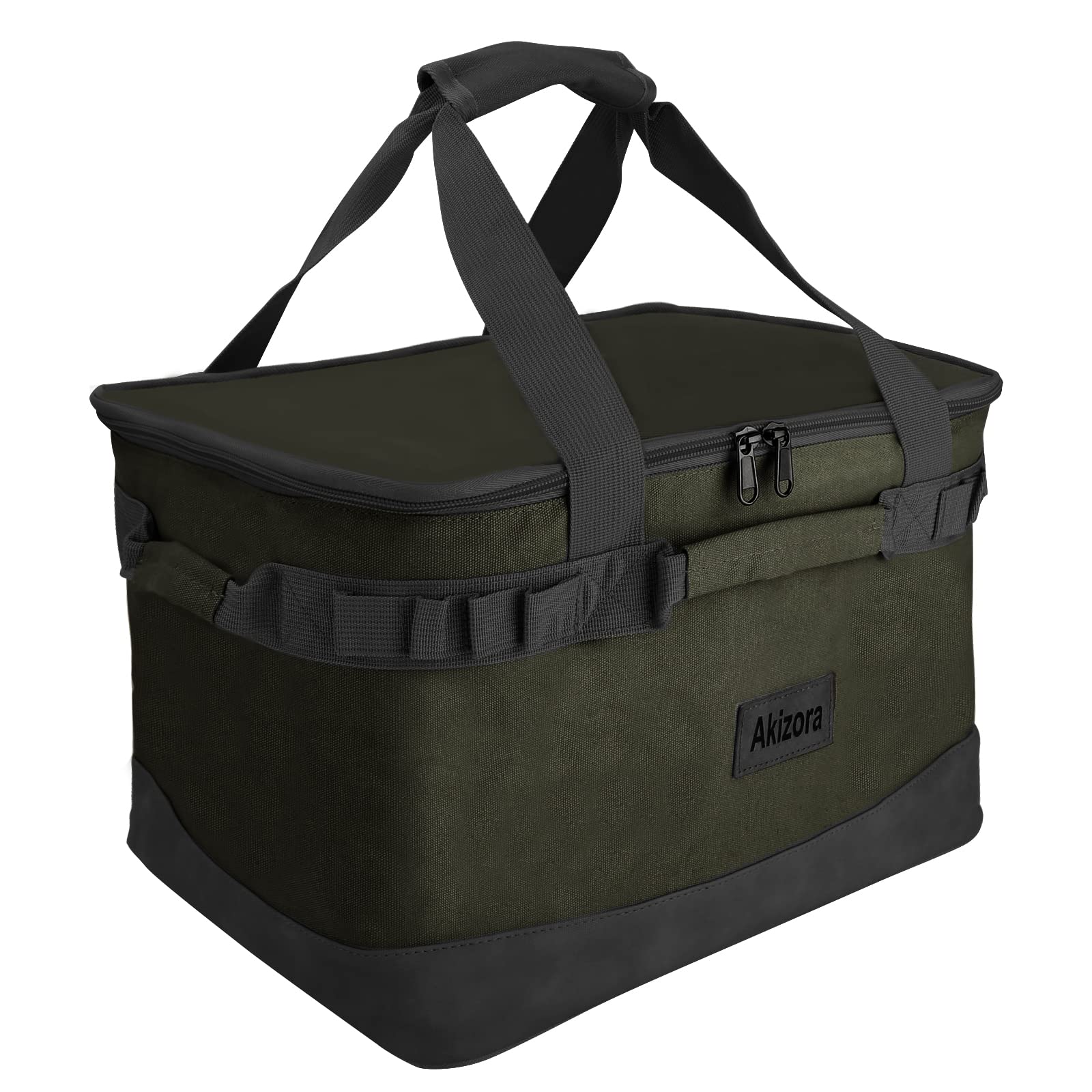 Akizora キャンプ 収納ボックス アウトドア トートバッグ 大容量 コンテナボックス 焚き火台 薪ストー..