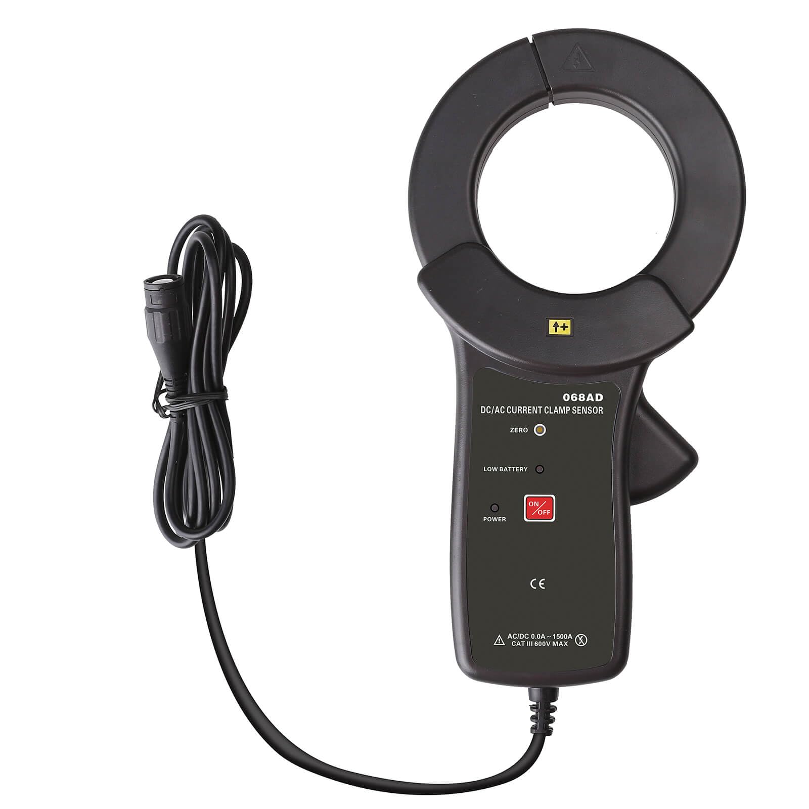 EITAI068AD AC/DC交流直流電流プローブ、AC/DC 0.0mA-1500A、φ68mm、メーカー直販、電流センサー、クラ..