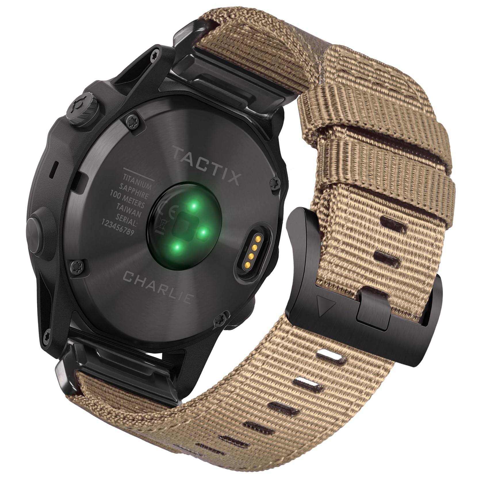 [HEMSUT] 26mm ガーミンクイックフィットナイロンバンド Instinct 3 AMOLED 50 mm/3 Solar ・ 50 mm, Enduro1/2/3, Fēnix 8 AMOLED 51mm/8 Solar 51mm/7X Pro/