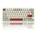 Womier SK75 ゲーミングキーボード アルミ合金 75%無線機械キーボード Bluetooth/2.4G/Wired ホットスワップ スイッチ調整可能 ガスケット RGBライト付き Mac/Win適用 PBTキーキャップ (レトロホワイト)