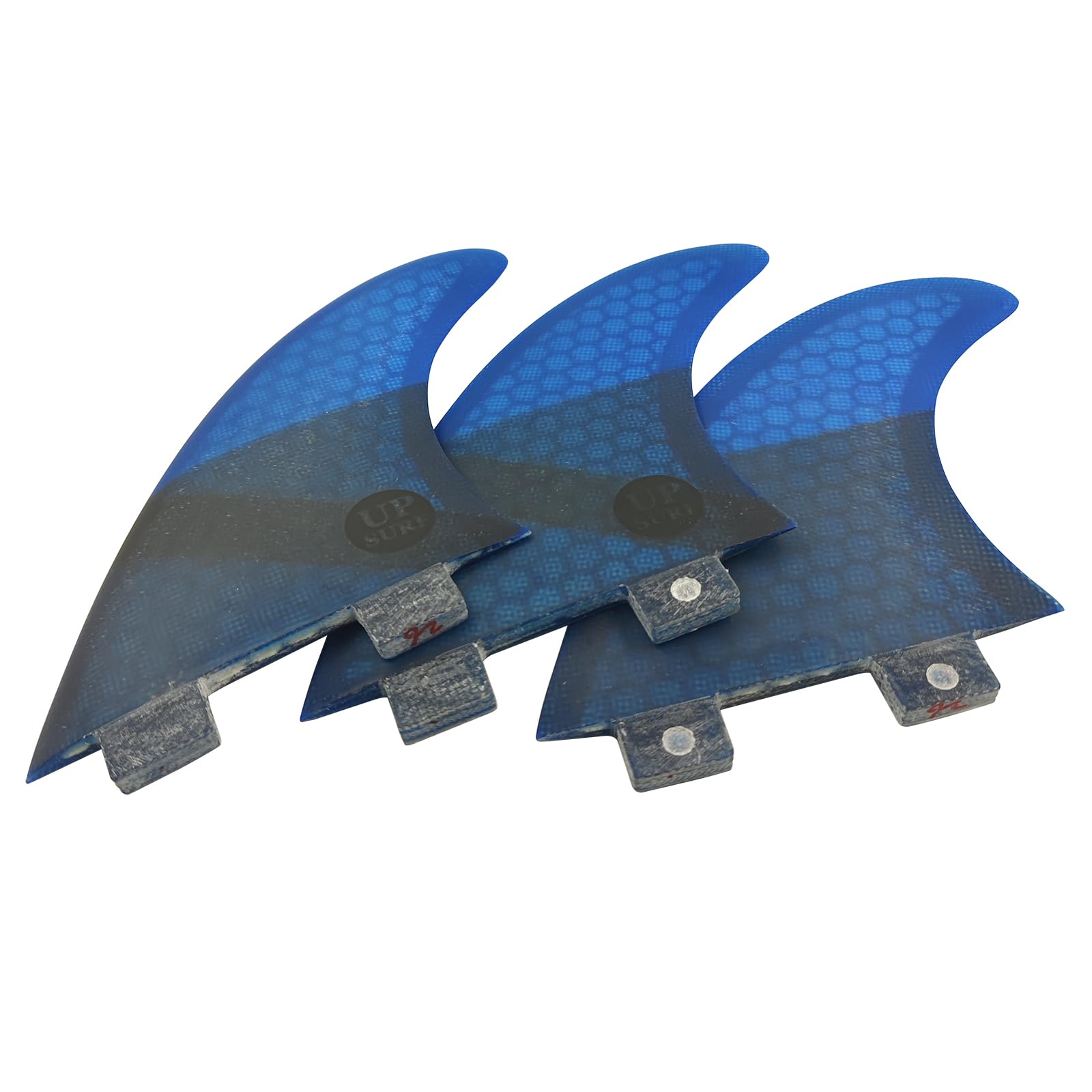 UP SURF サーフボード フィン Double Tabs M G5サイズ FCS 3枚セット G5 サーフィンsurfboard fins (ブ..