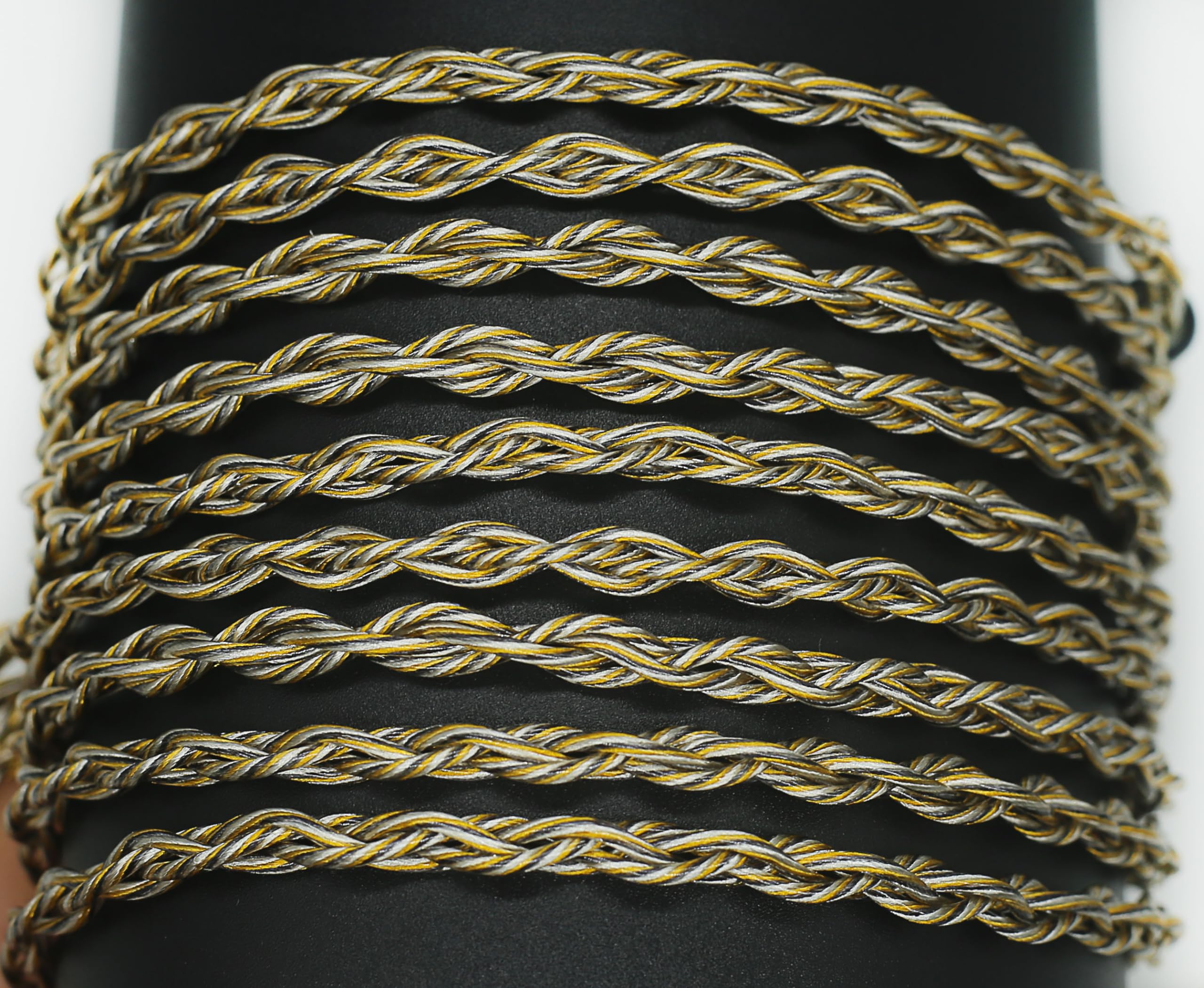 ��JSHiFi-Jupiter��QDC2.5mm�ꥱ���֥� 4�Ķ��å��ȶ��å��ȥ���ե������� 2.5mm����ۥ󥢥åץ��졼�ɥ����֥� ���QDC����ե���򴹥����֥� (QDC2.5mm)