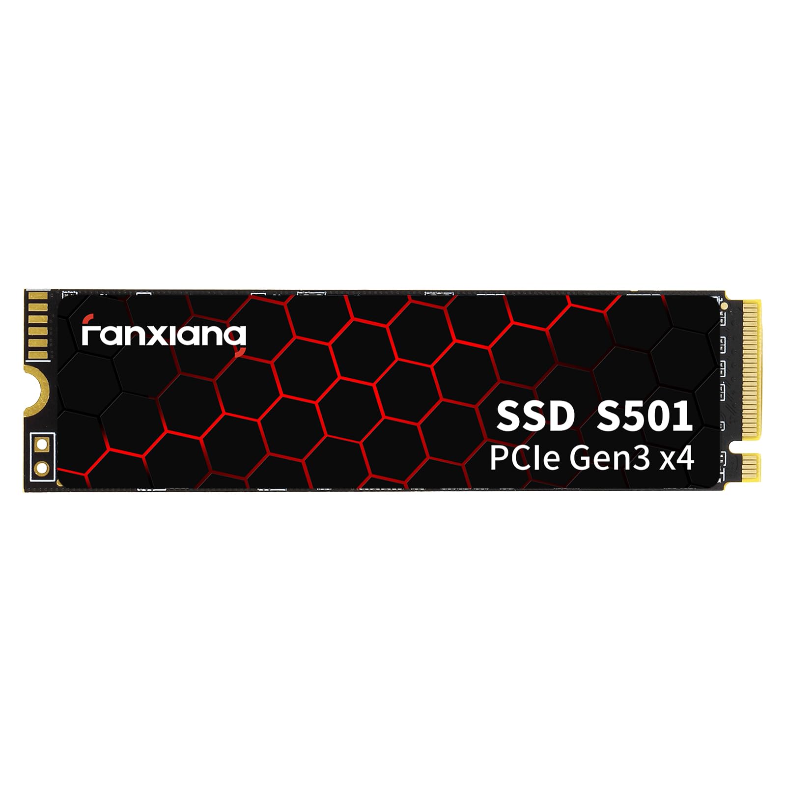 fanxiang SSD 256GB PCIe Gen3.0×4 M.2 Type2280 NVMe 1.4 内蔵ssd 3D NAND搭載 HMB採用 SLCバッファ技術 Trim機能 AES暗号化機能搭載 高速化 高耐久 ゲーム向け S501 正規保証