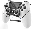 PS4コントローラー【2025年新版】Amzstar ps4 コントローラー純正 マクロ機能 背面ボタン付き ゲームパット 1000mAh大容量Bluetooth5.0無線接続 HD振動 Turbo連射機能 6核振動機能 タッチパネル 高耐久ボタン 反応速