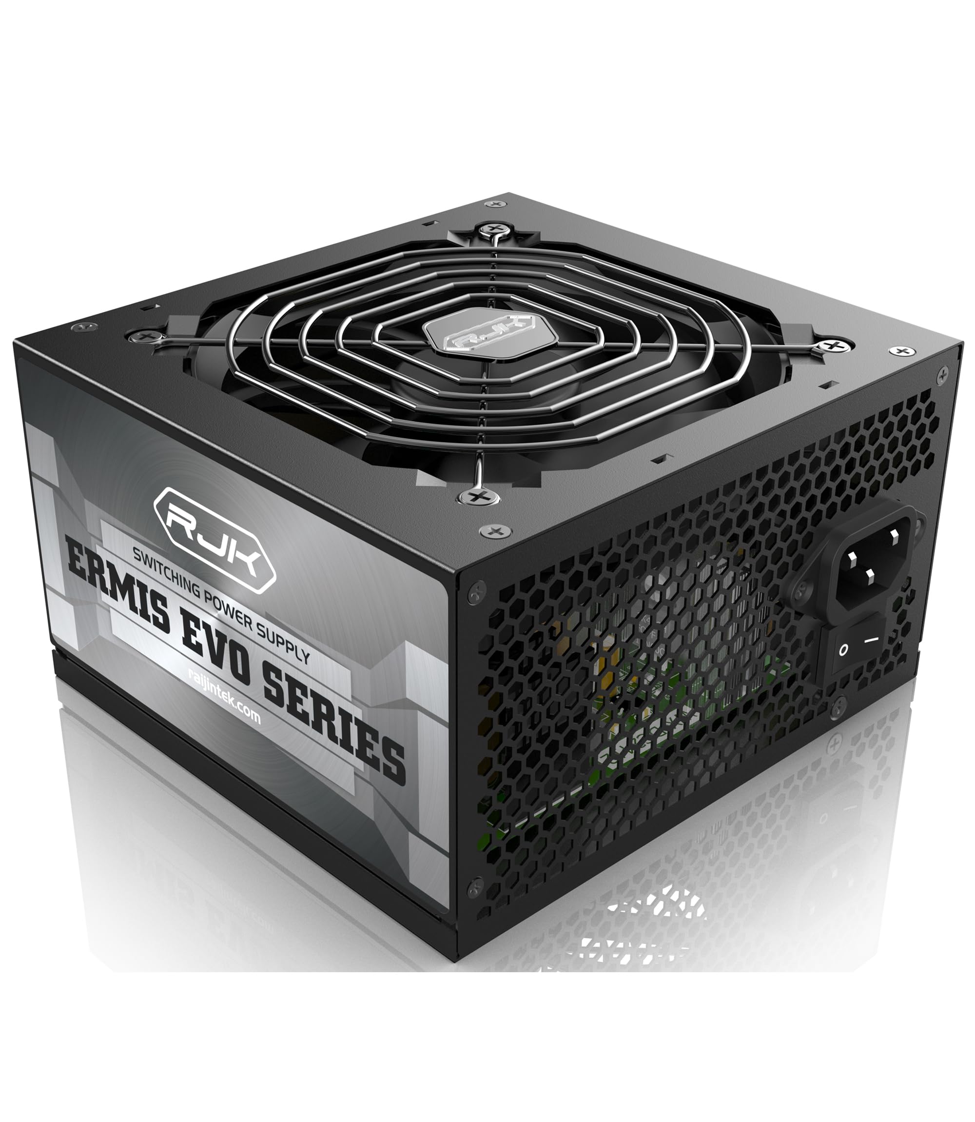 RAIJINTEK ERMIS EVO 750B 電源ユニット 750W ATX3.1 80+ Bronze 認証 非モジュラー 静音ファン PC電源
