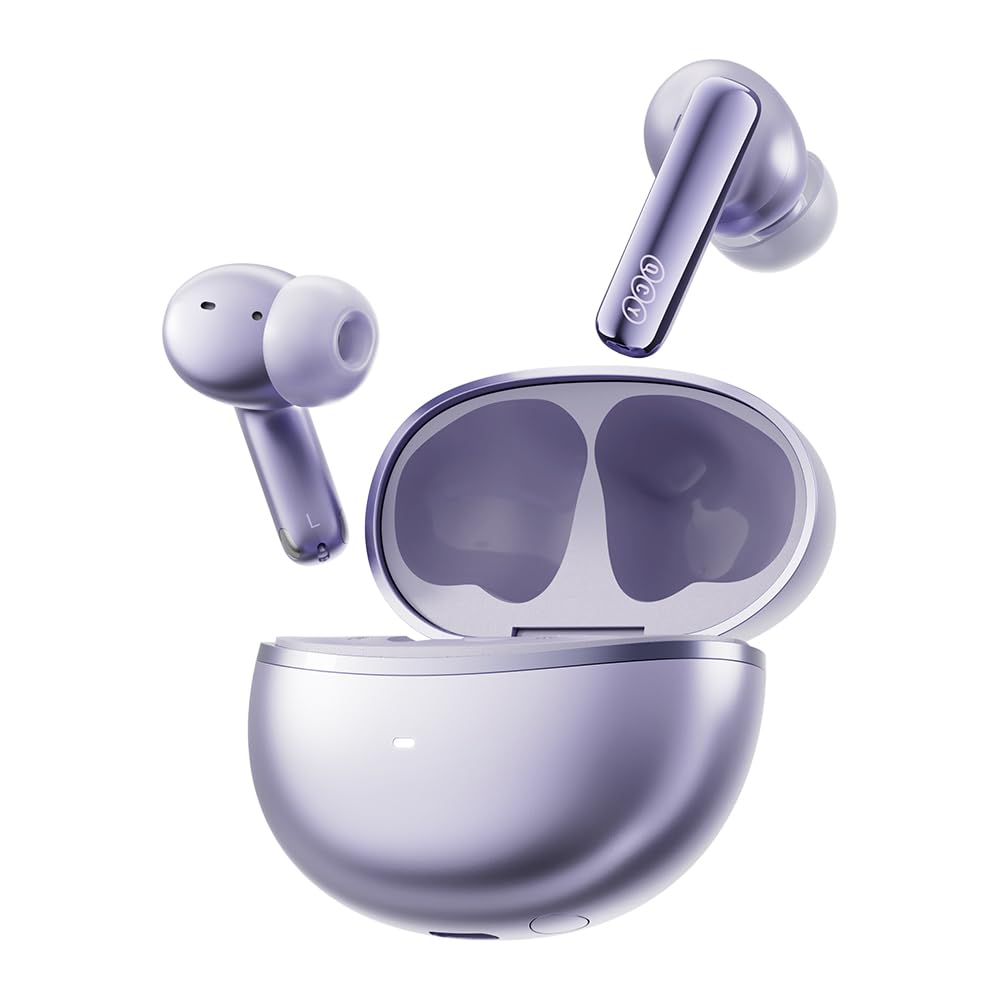 QCY MeloBuds N70 ワイヤレスイヤホン ノイズキャンセリング MEMS+10mmダイナミックドライバー ハイレゾ LDAC対応イヤフォン Bluetooth6.0 外音取り込みモード 装着検出機能 マルチポイント接続 クリアな通話 ワイヤレス