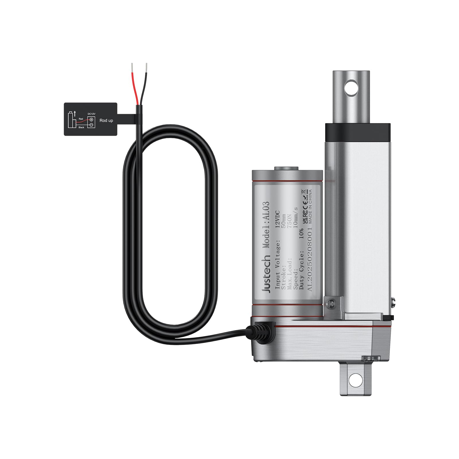 ư˥奨 12V 750N 50mm IP54 ͶƳ⡼ ȵ  ٥å ưեȥСб (50mm 750N)