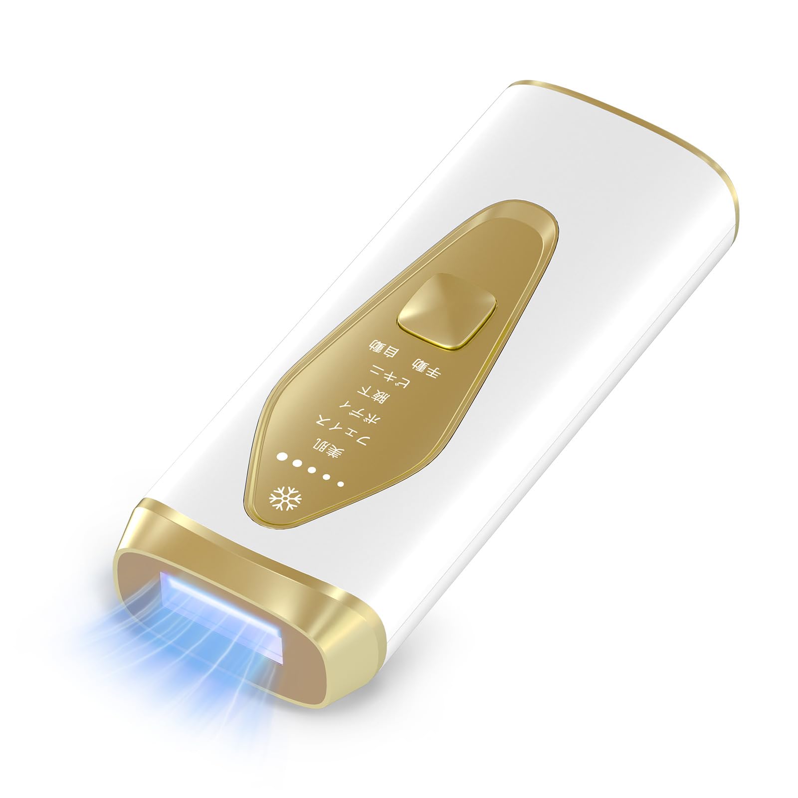 Wolliran 脱毛器 VIO対応 全身適用 手動・自動照射 無痛脱毛 IPLだつもうき サファイア冷却 5段階調節 ..