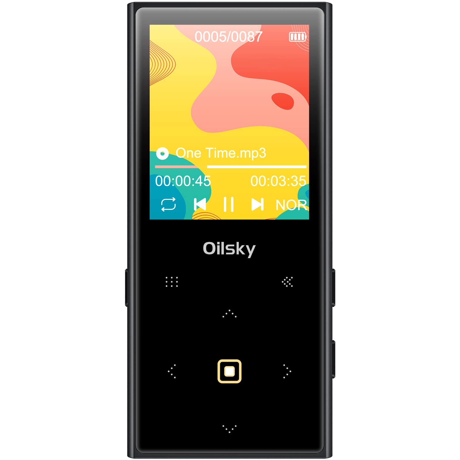 MP3プレーヤー 64GB Bluetooth 5.0 デジタルオーディオプレーヤー ダイレクト録音 128GB 拡張可能 タッ..