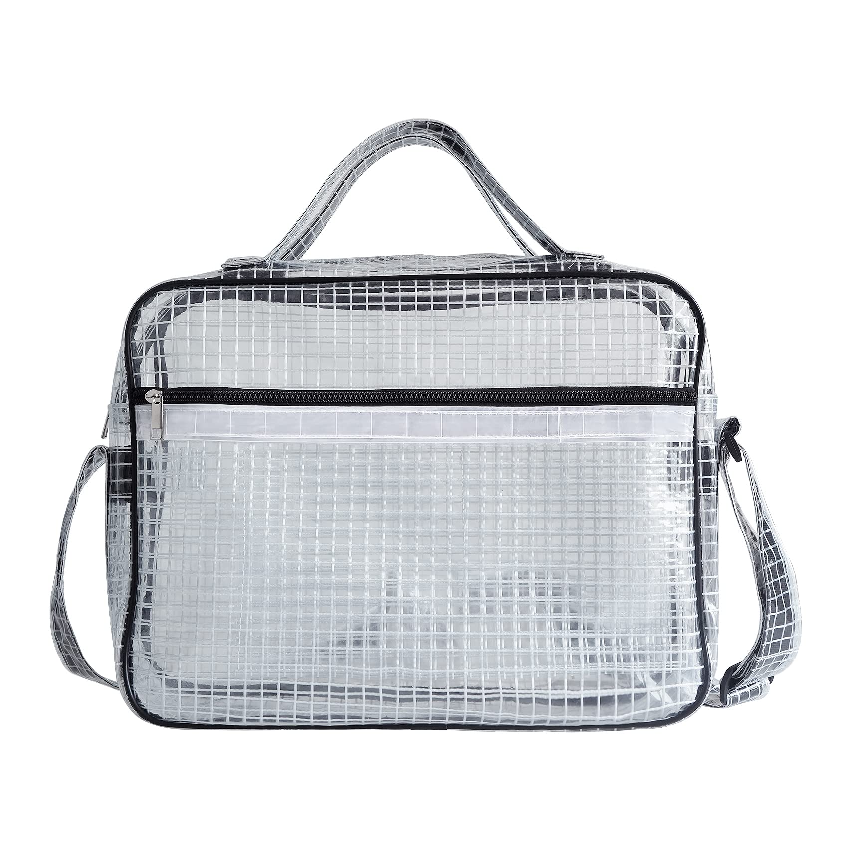 [NOTAG] エンジニアバッグ ショルダー 2way 手持ち 取手付き 静電気防止 クリーンバッグ 透明 大きめ ..