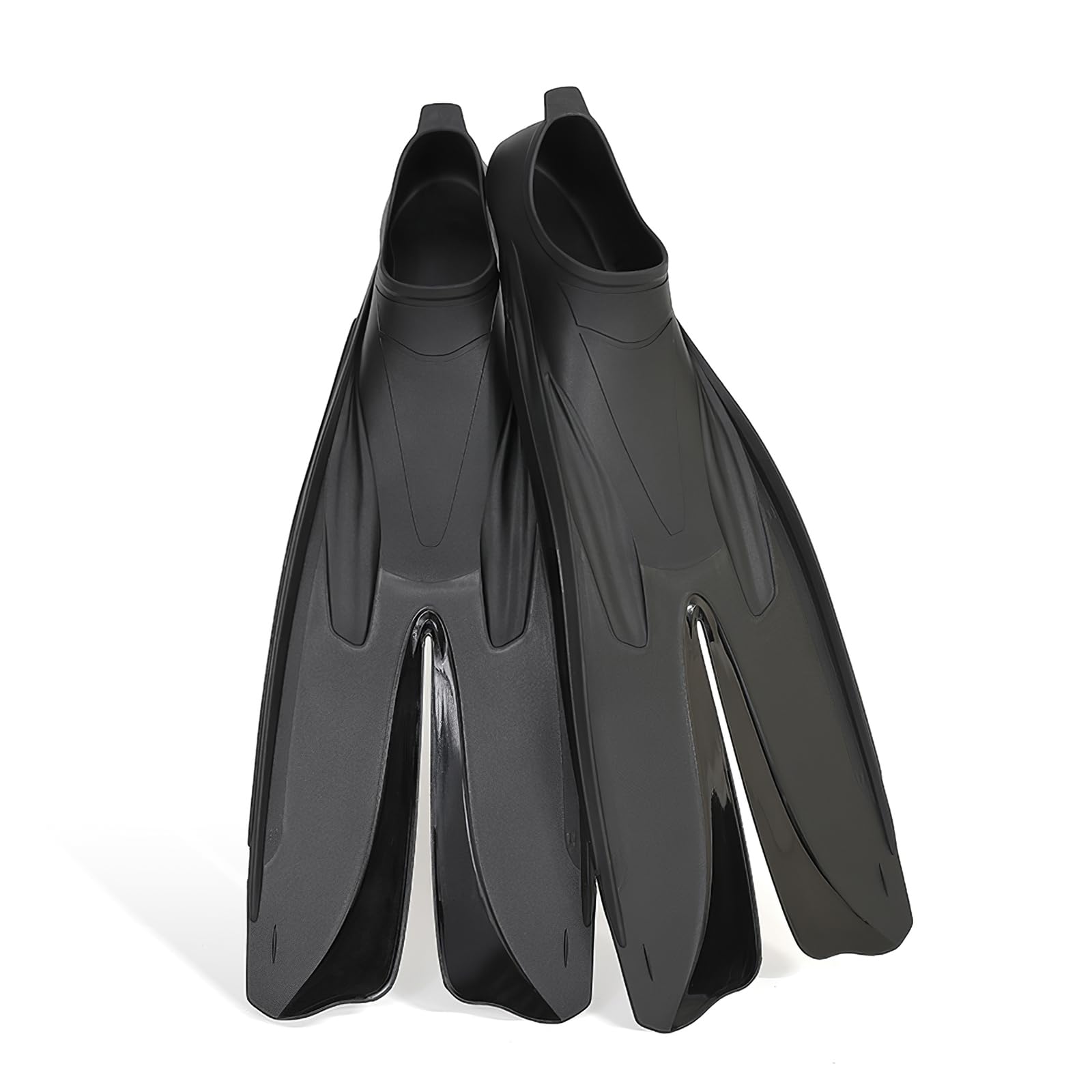 [MORGEN SKY] ダイビング フィン シュノーケリング あしひれ 足ヒレ フルフット ゴム 軽量 流線型 収納..
