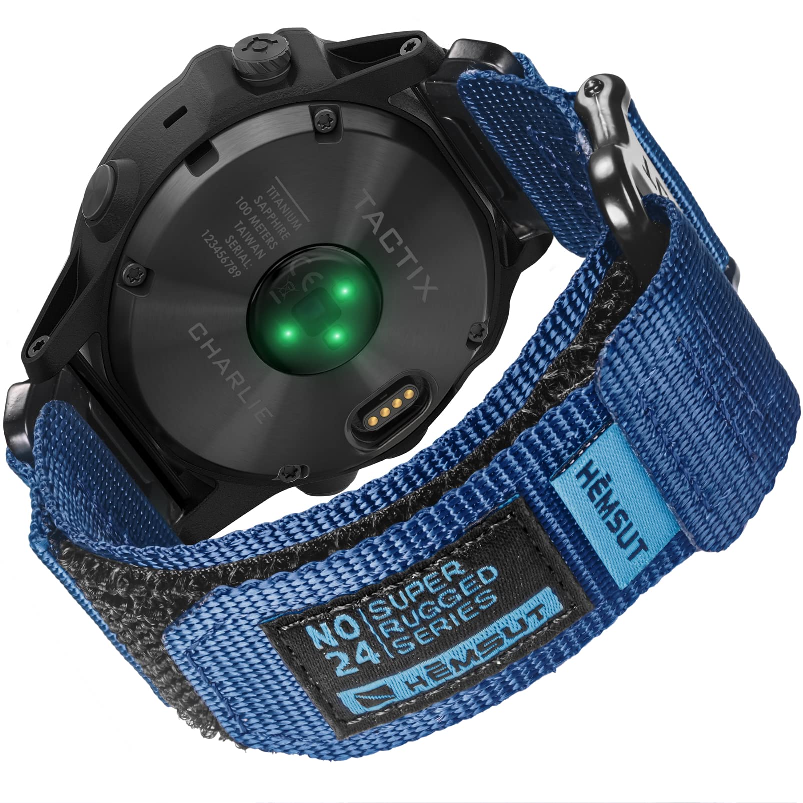  ガーミンバンド ガーミンナイロンスポーツベルト 20MM Garmin Fenix 7S / Fenix 6S / Fenix 6S pro/Fenix 5S / Fenix 5S plus/Descent Mk2Sなどに対応 アップ