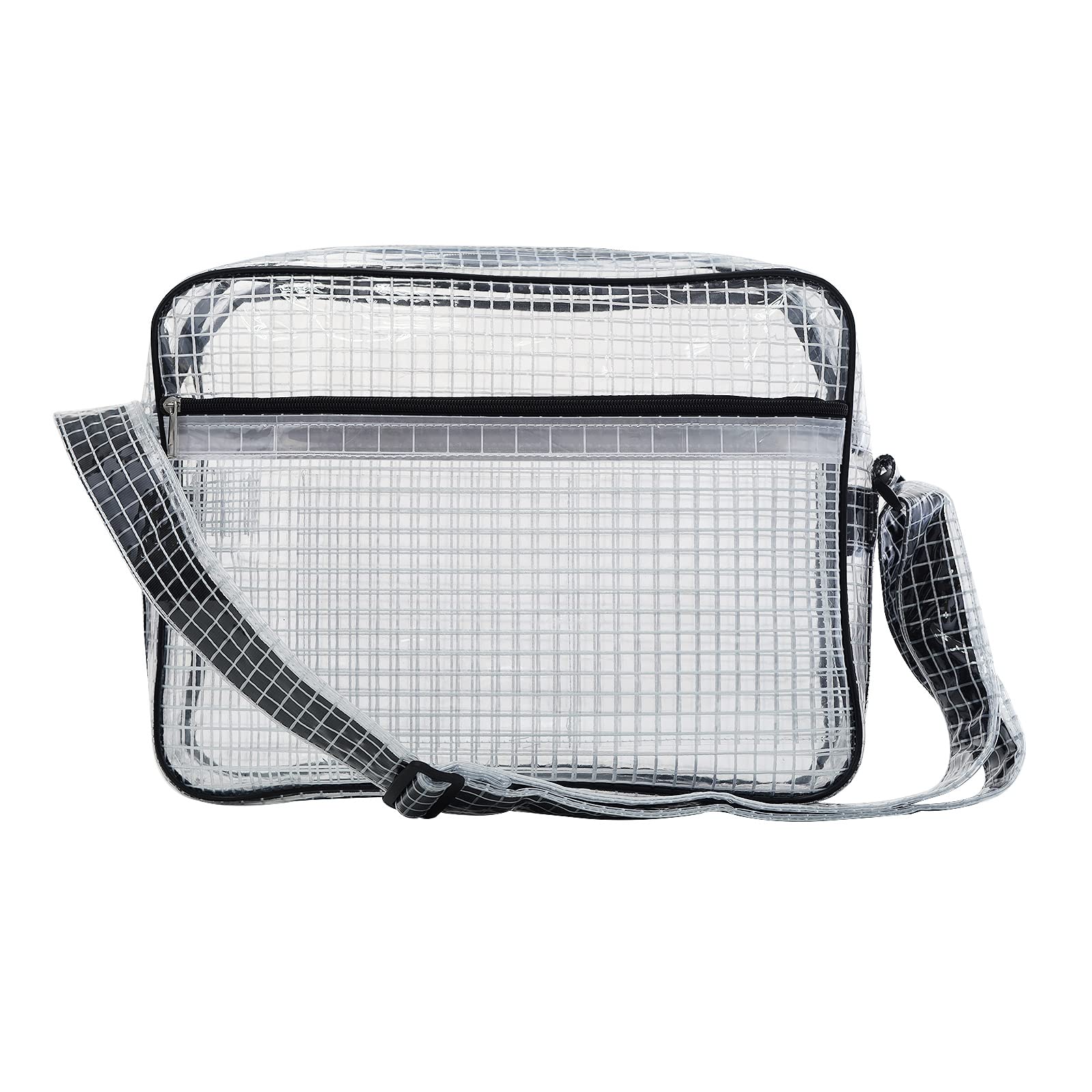 [NOTAG] エンジニアバッグ ショルダー 静電気防止 クリーンバッグ 透明 大きめ メッシュ 工具バッグ ク..
