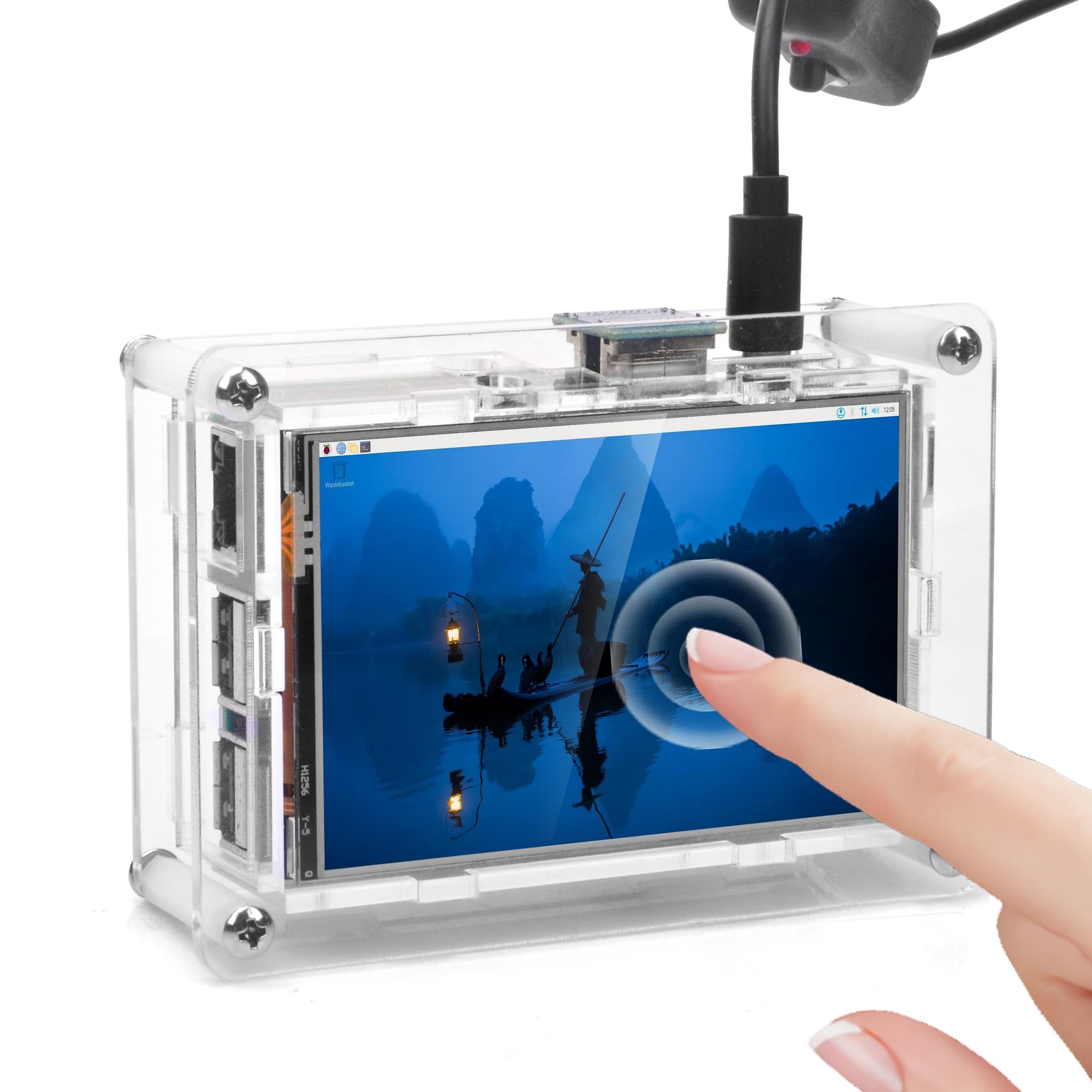 饤㤨OSOYOO (衼 HDMI 3.5  LCD ǥץ쥤 ˥ å꡼ 1920x1280ϥӥ Raspberry Pi 4 3 2 Model B б (3.5