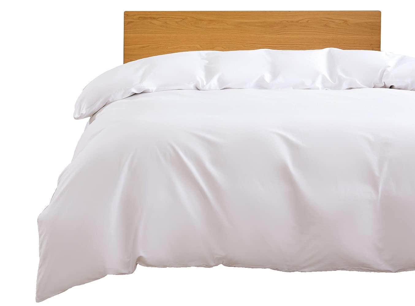 掛けふとんカバー キング 230x210cm 綿100% 掛け布団用カバー 平織り 布団カバー 防ダニ 抗菌 ホワイト