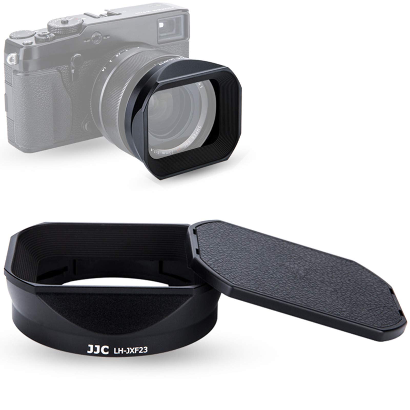 富士フィルム　FUJIFILM XF23mmF2 R WR 純正別売りフード付き 富士フイルムXF23mm F2・35mm F2両対応のアルミ製角型フード。税込