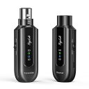 POGOLABワイヤレスマイクシステム送信機と受信機 デジタルワイヤレスマイク ダイナミックマイク ワイヤレスマイク ダイナミック&コンデンサー 対応 最大45m伝送距離 充電式