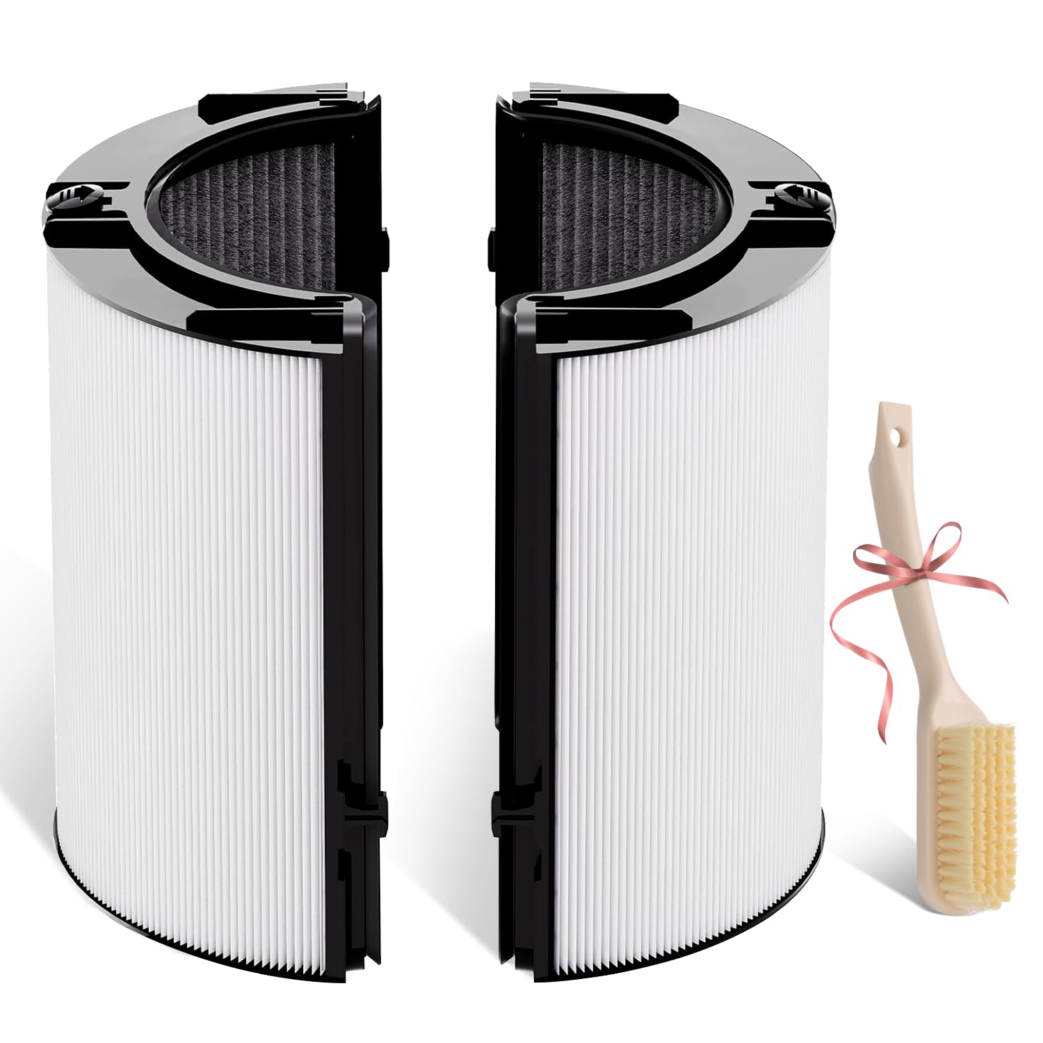 MSHNE ダイソン 空気清浄機対応 交換用 フィルター 互換品 一体型リサイクルグラスHEPA・活性炭フィルター DP04, HP04, HP06, HP09, HP07, HP10, TP04, TP06, TP07, TP7A, TP09, TP10