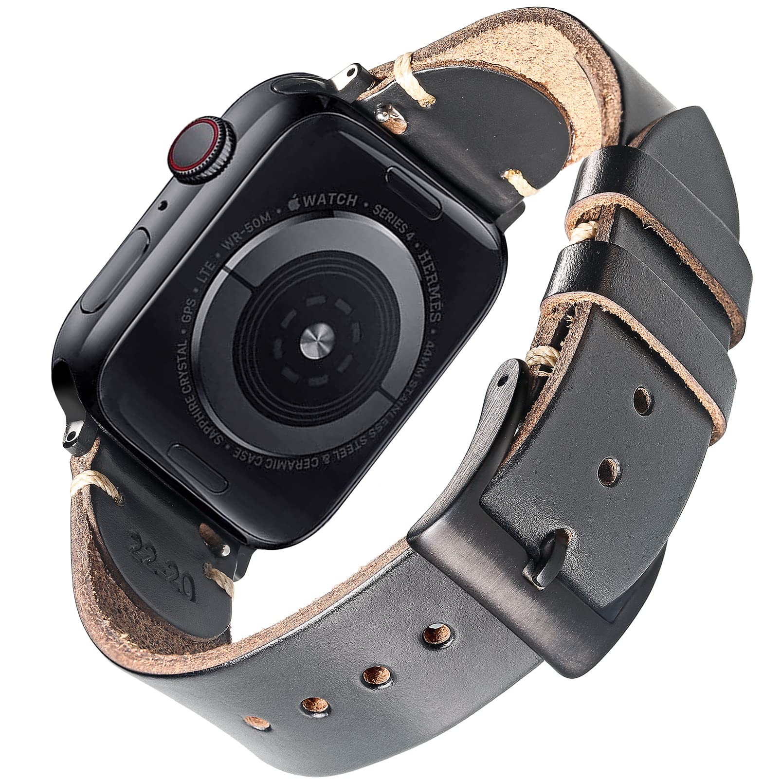 樂天商城 - [torbollo] コンパチブル アップルウォッチベルト 38/40/41/42/44/45/49/46mm iWatch Series 10 9 8 7 6 5 4 3 2 1 SE Ultra/Ultra 2に対応 本革iWatchバンド クロムエク