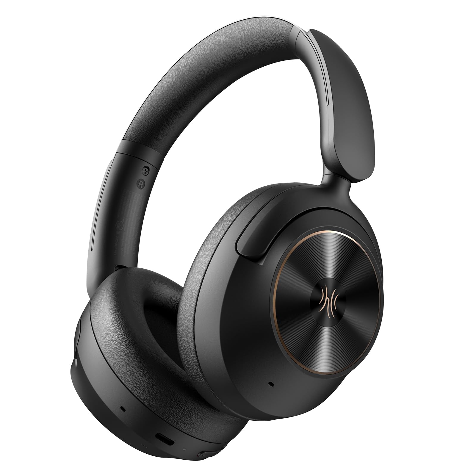 OneOdio Focus A6 ワイヤレスヘッドホン ハイブリッドノイズキャンセリング Bluetooth6.0 LDAC/ハイレゾ対応 最大75時間音楽再生 マルチポイント対応 専用アプリ 外音取り込み ブルートゥース ヘッドフォン マイク内蔵
