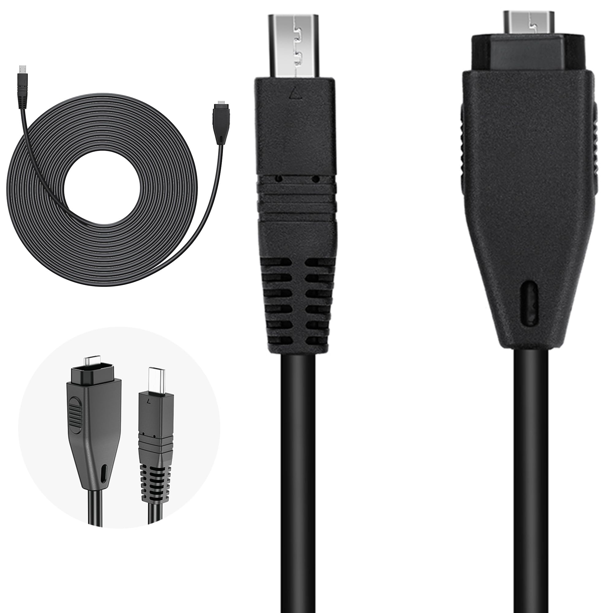 JJC 8m延長【Sony VMC-MM1交換マルチケーブル 】ソニーRM-VPR1 VCT-VPR1対応可能 Multiマルチ端子接続ケーブル リモコンケーブル カメラリモコン接続ケーブル ソニー RM-VPR1 リモートコマンダー/VCT-VPR1 /(3)