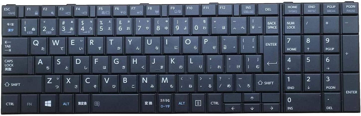 PH@適用する 東芝 dynabook Satellite B554/K B554/L B554/M B554/U B553/L B553/J 日本語キーボード テンキーあり