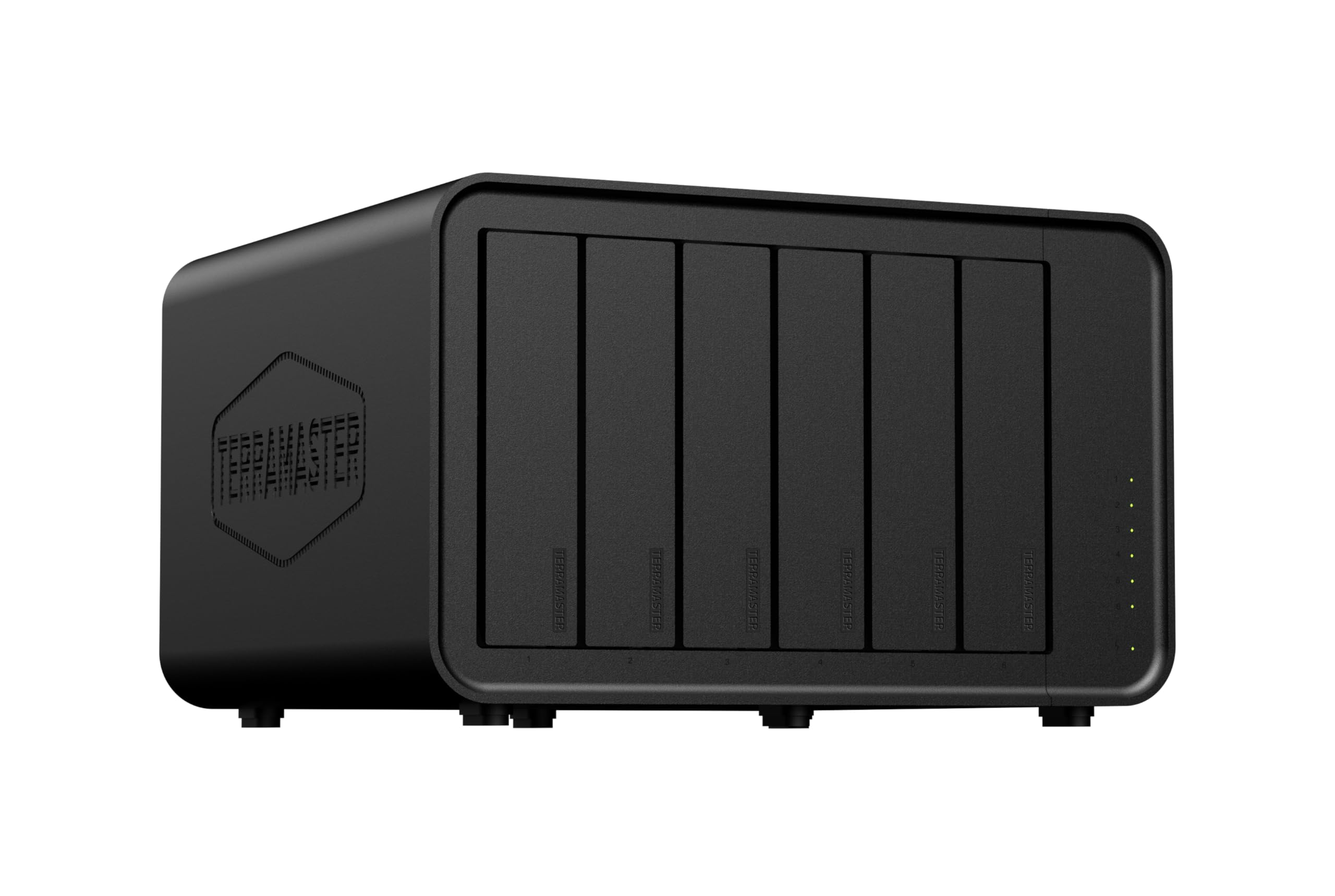 TERRAMASTER テラマスターF6-424 4ベイ NASストレージ N95 クアッドコア CPU、8GB DDR5 RAM、2.5GbEポート X2、ビジネス向けネットワークハードディスク「HDD付属なし」