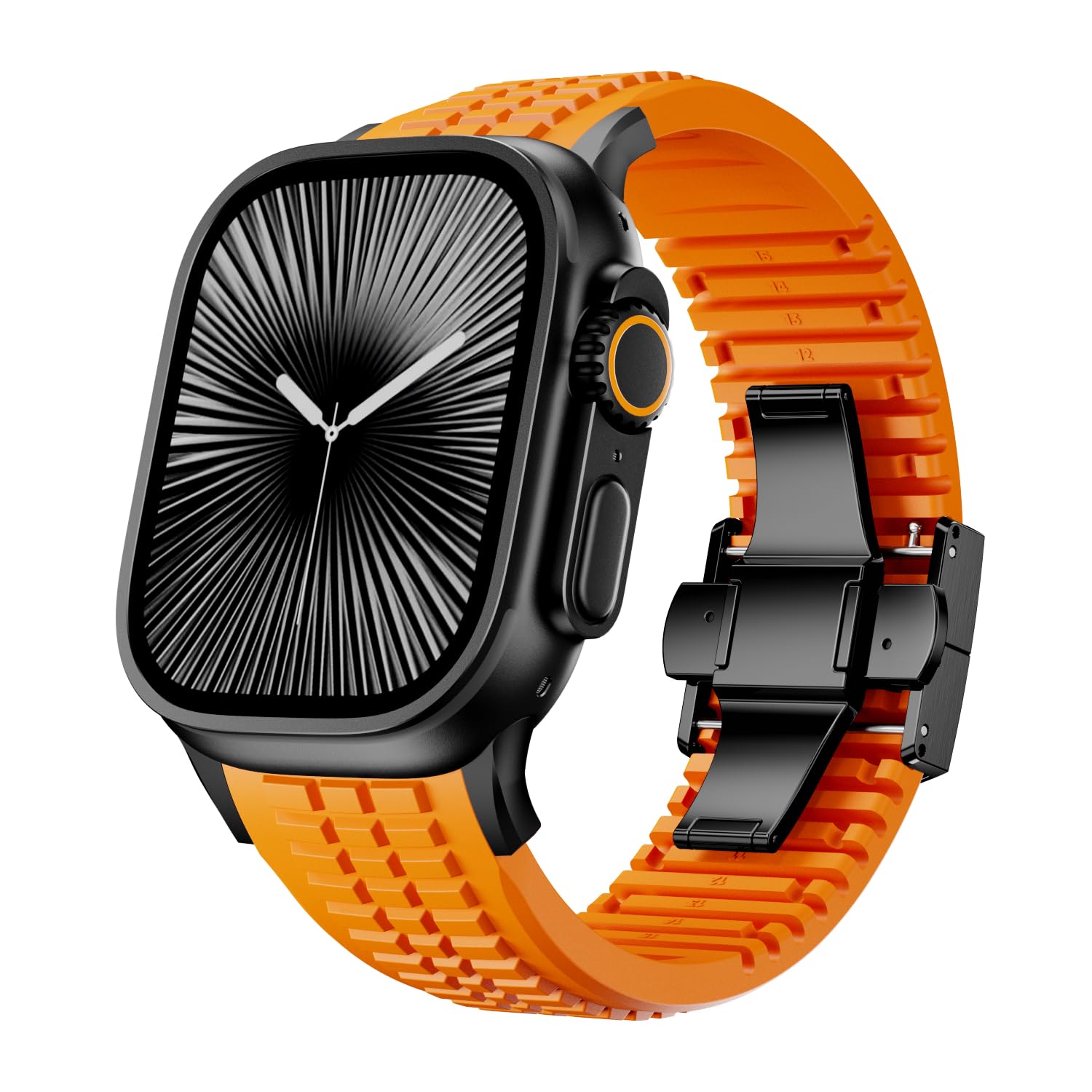 [VKEOO] iWatch Ultra 2 / Ultra/Series 10 9 8 7 (44mm 45mm 46mm 49mm) �ѥ��ꥳ�󥦥��å��Х�...