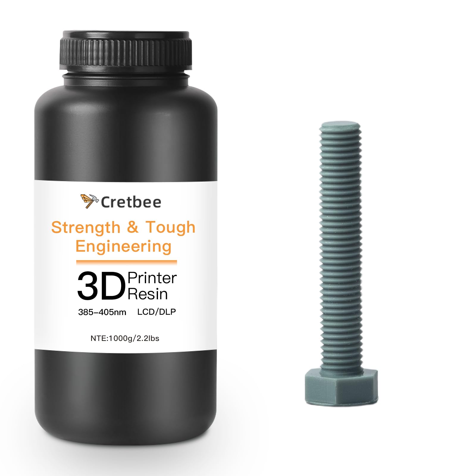 Cretbee Tough 3Dプリントレジン剛性と靭性を兼ね備えたエンジニアリングレジン メッキ・ ...