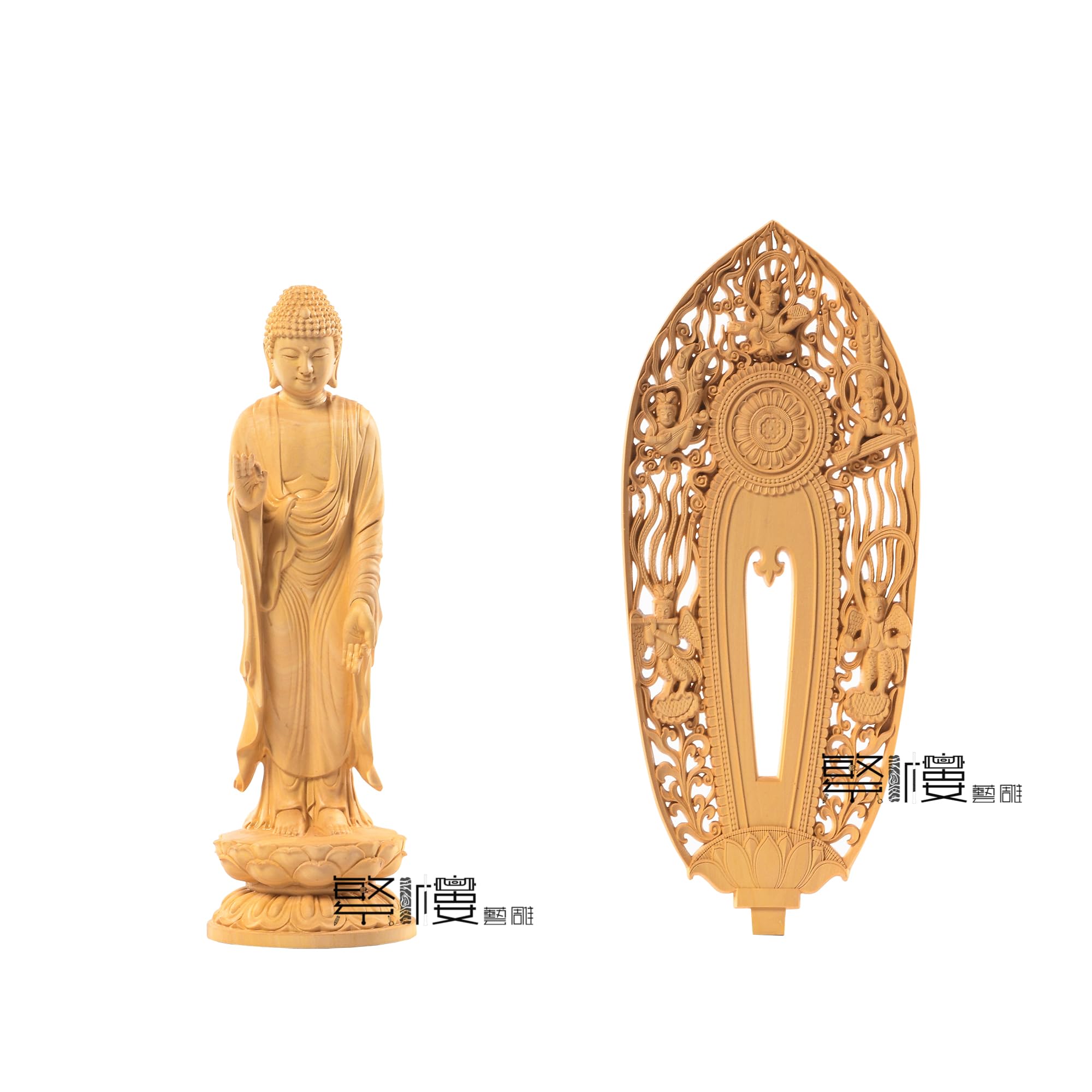 楽天市場】阿弥陀如来 木像の通販