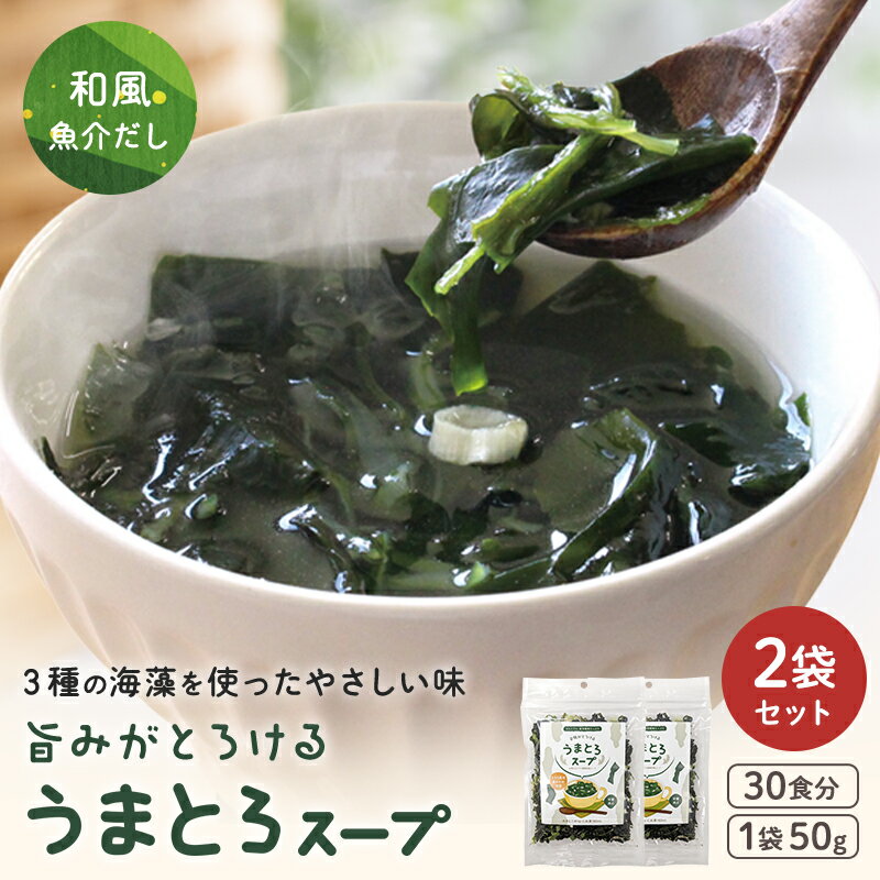 うまとろスープ 50g×2袋 海藻スープ 