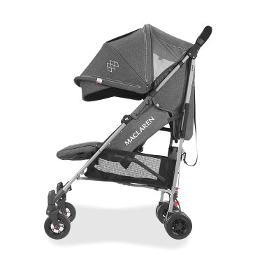 【生涯保証】【正規販売店】【修理センター直営】25kgまで マクラーレン ベビーカー クエストアーク Maclaren QuestArc _ デニムチャコール Denim/Charcoal 軽量 コンパクト a型 ベビーカー バギー ストローラー