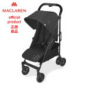 【生涯保証】25kgまで【正規販売店】マクラーレン テクノアーク Maclaren TechnoArc _ ブラック/ブラックBlack/Black 【修理センター直営】軽量 コンパクト a型 ベビーカー バギー ストローラー