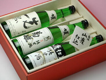 【楽ギフ_包装】菊姫 純米酒 三種セット