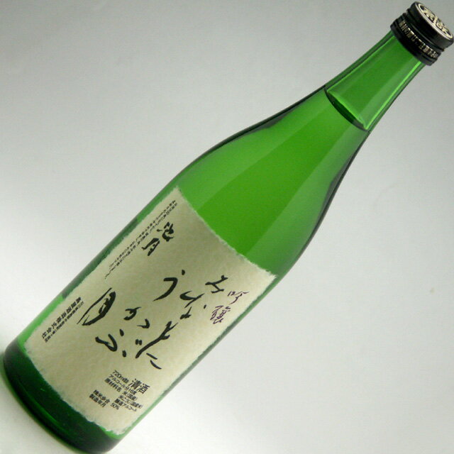 中能登町 鳥屋酒造 池月 吟醸酒 みなもにうかぶ月 720ml