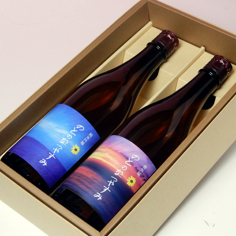 奥能登・白菊 のとのなつやすみラベル 720ml 2本化粧箱入りのサムネイル