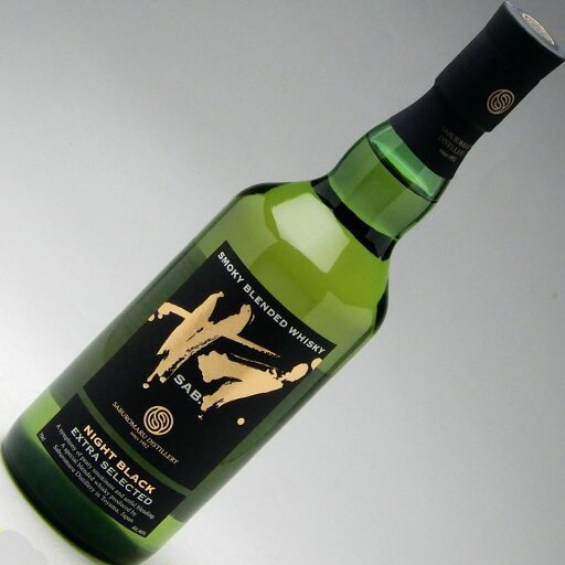 SMOKY BLENDED WHISKY SAB.NIGHT BLACK 700ml SMOKY BLENDED WHISKY SAB.NIGHT BLACK 700ml