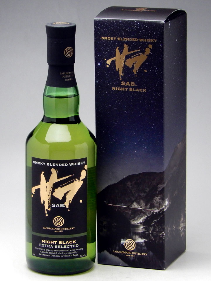 SMOKY BLENDED WHISKY SAB.NIGHT BLACK 700ml
