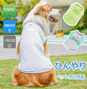 【開店祝い10%OFFクーポン+POINT10倍】犬服 夏 メッシュ 犬夏服 犬 服 涼しい かわいい 犬の服 シャツ タンクトップ 春夏 秋冬 小型犬 中型犬 着せやすい チワワ ドッグウェア 猫 ペット服 ひんやり 冷たい 接触冷感 UVカット 防虫 濡らして 高機能生地 おしゃれ 可愛い