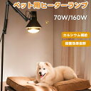 【POINT 20倍】ペット用 発熱ランプ ヒーターランプ 70W/160W ガラスランプ 熱電球 加熱 暖かい 犬 ネコ うさぎ ヒヨコ 動物用冬眠対策 保温 暖房 寒さ対策 防寒 安全 スタンド付き クリップ式 フロア式 秋冬