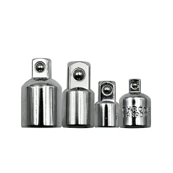 ソケット変換アダプター 4点セット 1/4 3/8 1/2 差込角 変換 ハンドル 車 整備 メンテナンス ソケットレンチ ラチェットハンドル