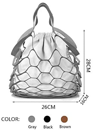 ハンドバッグ レディース フィッシュ ネットバッグ メッシュバッグ インスタ映え