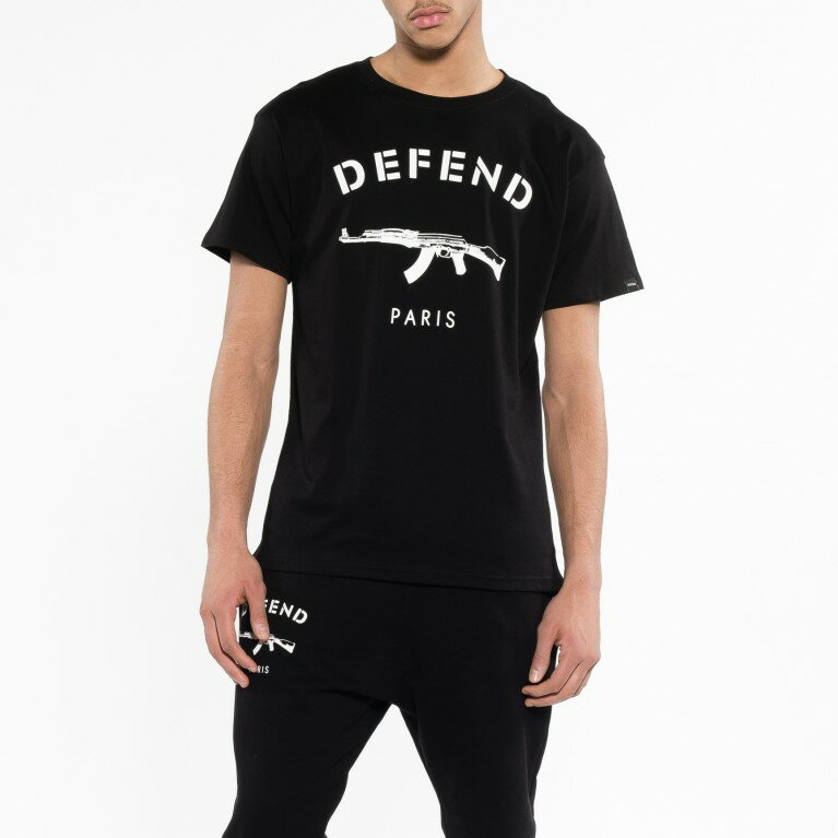 Tシャツ メンズ 半袖 DEFEND PARIS(ディフェンド パリス) DEFEND PARIS(ディフェンド パリス) PARIS TEE Tシャツ プレゼント用のプレゼントラッピング おしゃれ ブランド メンズ 上下 JERSEY mens セットアップ 【20PM】メンズファッション 人気 ブランド【0311】夏