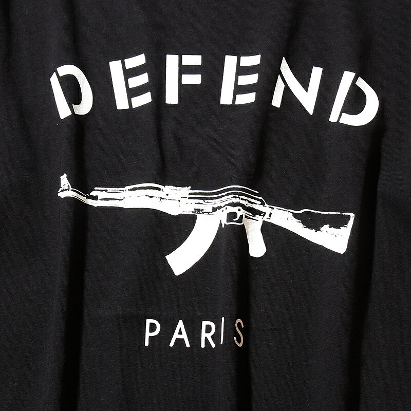 Tシャツ メンズ 半袖 DEFEND PARIS(ディフェンド パリス) DEFEND PARIS(ディフェンド パリス) PARIS TEE LONG ロング丈Tシャツプレゼント用のラッピング おしゃれ ブランド メンズ 上下 JERSEY mens 【20PM】人気 ワンマイルウェア【0311】夏 人気 おすすめ