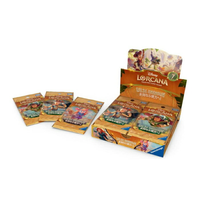 Rakuten - ディズニー・ロルカナ・TCG 日本語版 ブースターパック WILDS UNKNOWN 未知なる彼方へ！ (1BOX) タカラトミー