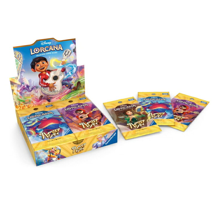 【予約】[TCG] (BOX) ディズニー・ロルカナ・TCG 日本語版 ブースターパック ハイペリアシティ タカラトミー(16パック)(20261016)