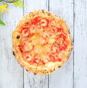 保存料増粘剤不使用 本格薪窯ピザ たっぷり小えび 22cm 本場イタリアで修行したシェフが作る 本格ナポリピッツァ 自家製無添加食材 冷凍ピザ 急速冷凍 窯焼き...