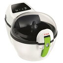 T-fal ティファール アクティフライ ホワイト White FZ205088 電気フライヤー 熱風 食洗機対応 (1部) 1150W 揚げ物 炒め物 煮込み ヘルシー オイルカット セラミックコーティング レシピブック 自動調理 FZ 205088